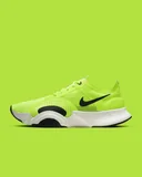 A sample photo: a volt-green shoe on a volt backdrop
